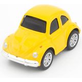 Nostaljik Lezzetler Nostaljik Metal Çek Bırak Araba Mini Sarı Otomobil