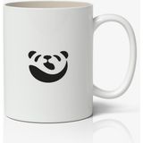 Nostaljik Lezzetler Panda Baskılı Kahve Kupa Bardak