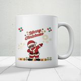 Nostaljik Lezzetler Yılbaşı Temalı Merry Christmas Yazılı Hediyelik Kupa - Beyaz - 300 ml