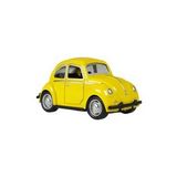 Nostaljik Metal Çek Bırak Araba Mini Sarı Otomobil