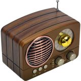 Nostaljik Mini Radyo, Retro Tasarım, Taşınabilir ve Şık Ses Cihazı
