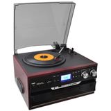 Nostaljik Pikap CD Çalar Bluetoothlu Kumandalı Radyo Mp3 USB 33-45-78 lik Plakla