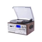 Nostaljik Pikap Kaset CD Çalar Bluetoothlu Kumandalı Radyo Mp3 USB 33-45-78 lik Plakla