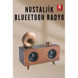 Nostaljik Radyo Bluetooth Bağlantılı Şarjlı Yüksek Ses Kaliteli Mir32057658