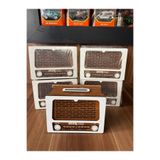 Nostaljik Radyo Görünümlü Kumbara, MYK Hediye ve Sanat Atölyesi Tasarımı, 5'li Paket