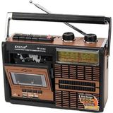 Nostaljik Radyo Kaset Çalar Kahverengi 2 Yıl Garantili Bluetooth Yok - Elektronik