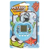 Nostaljik Sanal Bebek Oyun Konsolu (Pet Egg 168 Kınds Of Pets) - Açik Mavi