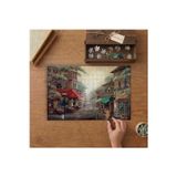 Nostaljik Sokak Manzarası Tasarımı 240 Parça Ahşap Puzzle Ahşap Kutuda MPY10171