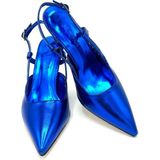 Nostra Shoes Emily Kadın Topuklu Ayakkabı - Saks Mavi