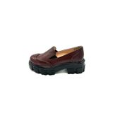 nostra shoes Shine Hakiki Deri Kadın Makosen Ayakkabı