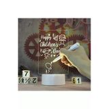 Not Panosu Yaratıcı Led Gece Lambası Usb Mesaj Panosu Tatil Işık Yılbaşı Lambası Gece Lambası