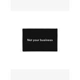 Not Your Business KeinxDesa Siyah Deri Kartlık