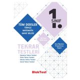Nota Bene Yayınları Tudem Blok Test 1. Sınıf Tüm Dersler Tekrar Testleri Blok Test Yayınları