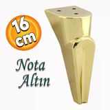 Nota Mobilya Kanepe Sehpa Tv Unitesi Koltuk Ayagi Baza Ayaklari Altin Gold 16 Cm