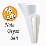 Nota Mobilya Kanepe Sehpa Tv Unitesi Koltuk Ayagi Baza Ayaklari Beyaz Altin Gold Sari 16 Cm