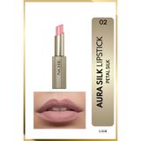 NOTE Aura Silk Lipstick 02 Petal Silk Kremsi Yarı Parlak Ruj - Nude