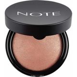 Note Baked Blusher 02 Pink Işıltılı Fırınlanmış Toz Allık