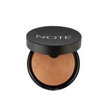 NOTE Baked Blusher Işıltılı Fırınlanmış Toz Allık - 05 Mocha Taste