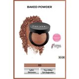 NOTE Baked Powder Işıltılı Bitişli Fırınlanmış Toz Pudra - 03 Caramel Cake