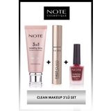 NOTE Clean Makeup 3'lü Makyaj Seti