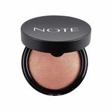 Note Cosmetics Baked Blusher 02 Vintage Pink Işıltılı Fırınlanmış Toz Allık