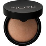 Note Cosmetics Baked Powder 002 Honey Warm Işıltılı Fırınlanmış Toz Pudra Tüm Cilt Tiplerine Uygun