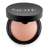 Note Cosmetics Baked Powder 02 Honey Warm Işıltılı Bitişli Highlighter Toz Yüz Pudrası