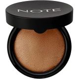 Note Cosmetics Baked Powder Işıltılı Bitişli Highlighter Toz Yüz Pudrası 03 Caramel Cake