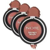 Note Cosmetics Bouncy Blush 04 Sunkiss Yumuşak Kremsi Allık (3 paketi)