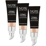 Note Cosmetics Collagen Concealer 02 Kolajen İçerikli SPF 20 Göz Altı Kapatıcısı (3 paketi)
