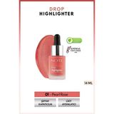 Note Cosmetics Drop Highlighter Işıltılı Likit Aydınlatıcı - 01 Pearl Rose