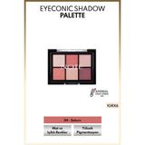Note Cosmetics Eyeconic Eyeshadow Palette Mat ve Işıltılı Toz Göz Far Paleti - 04 Saturn