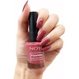 Note Cosmetics Flawless 081 Dark Rose Pembe Oje 10 ml – Tek Kat Örtücülük, Yüksek Parlaklık ve Hızlı Kuruma - Gül Kurusu