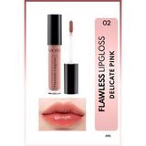 Note Cosmetics Flawless Lipgloss 02 Delicate Pink Renkli Nemlendirici Dudak Parlatıcısı 4 ml Parlak Bitiş