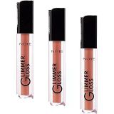 Note Cosmetics Glimmer Gloss Işıltılı Nemlendirici Dudak Parlatıcısı - 10 Poppy Coral (3 paketi)