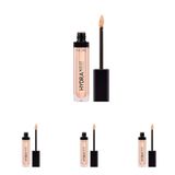 Note Cosmetics Hydramoist Lipgloss 12 Magic Touch Nemlendirici Dudak Parlatıcısı, Işıltılı (4 paketi)