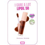 Note Cosmetics I Care A Lot Lip Oil Nemlendirici ve Parlatıcı Dudak Bakım Yağı - 50 Milky Caramel - Kahverengi