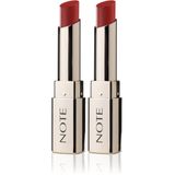 Note Cosmetics Iconic Matte Lipstick 112 Powerful Kalıcı Mat Ruj, Kırmızı (2 paketi)