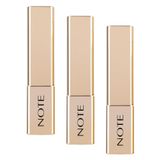 Note Cosmetics Iconic Sheer Lipstick 203 Charming Nemlendirici Parlak Ruj, Nude (3 paketi)