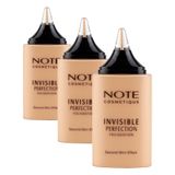 Note Cosmetics Invisible Perfection 170 Warm Bisque Fondöten (3 paketi)