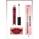 Note Cosmetics Matte Queen Lipstick Kalıcı Likit Ruj 14 Bold Berry - Kırmızı