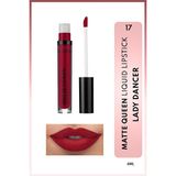 Note Cosmetics Matte Queen Lipstick Kalıcı Mat Likit Ruj - 17 Lady Dancer - Kırmızı - 17 Land Dancer