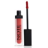 Note Cosmetics Mattemoist Lipgloss 404 Jolly Yarı Mat Saten Bitişli Likit Ruj, Kahverengi
