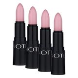 Note Cosmetics Mattemoist Lipstick 312 Happy Tan Mat Bitişli Ruj, Nude (4 paketi)