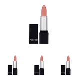 Note Cosmetics Mattever Lipstick 07 Whisper Talks Yarı Mat Saten Bitişli Ruj, Nude (4 paketi)