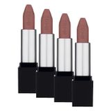 Note Cosmetics Mattever Lipstick 08 Unconventional Rose Yarı Mat Saten Bitişli Ruj, Koyu Nude (4 paketi)