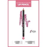 Note Cosmetics Note Fuchsia Pembe Dudak Kalemi 1,1 g – İnce Uçlu, Mat, Yoğun Pigmentli ve Kolay Uygulanan Dudak Kontürleyici