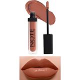 Note Cosmetics NOTE Mattemoist Lipgloss 414 Pinky Milk Yarı Mat Saten Bitişli Likit Ruj Türkiye Menşeli Nemlendirici Etki