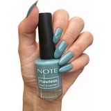 Note Cosmetics NOTE Nail Flawless Oje 17 Lake Lover Mavi Renk Krom Özellikli Hızlı Kuruyan 15 ml