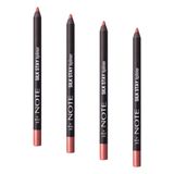 Note Cosmetics Silk Stay Lipliner Suya Dayanıklı İpeksi Dudak Kalemi - 03 Soft Bloom (4 paketi)